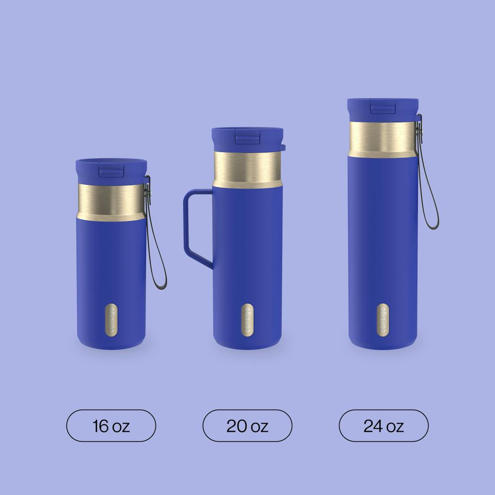 24oz SnapSeal™ Bottle - Wild Indigo Champagne