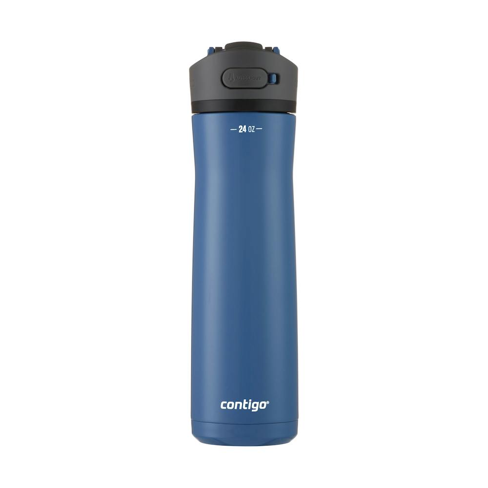 Contigo® Ashland Chill 2.0 Stainless Steel Water Bottle with AUTOSPOUT® Lid, 24oz - Blue Corn