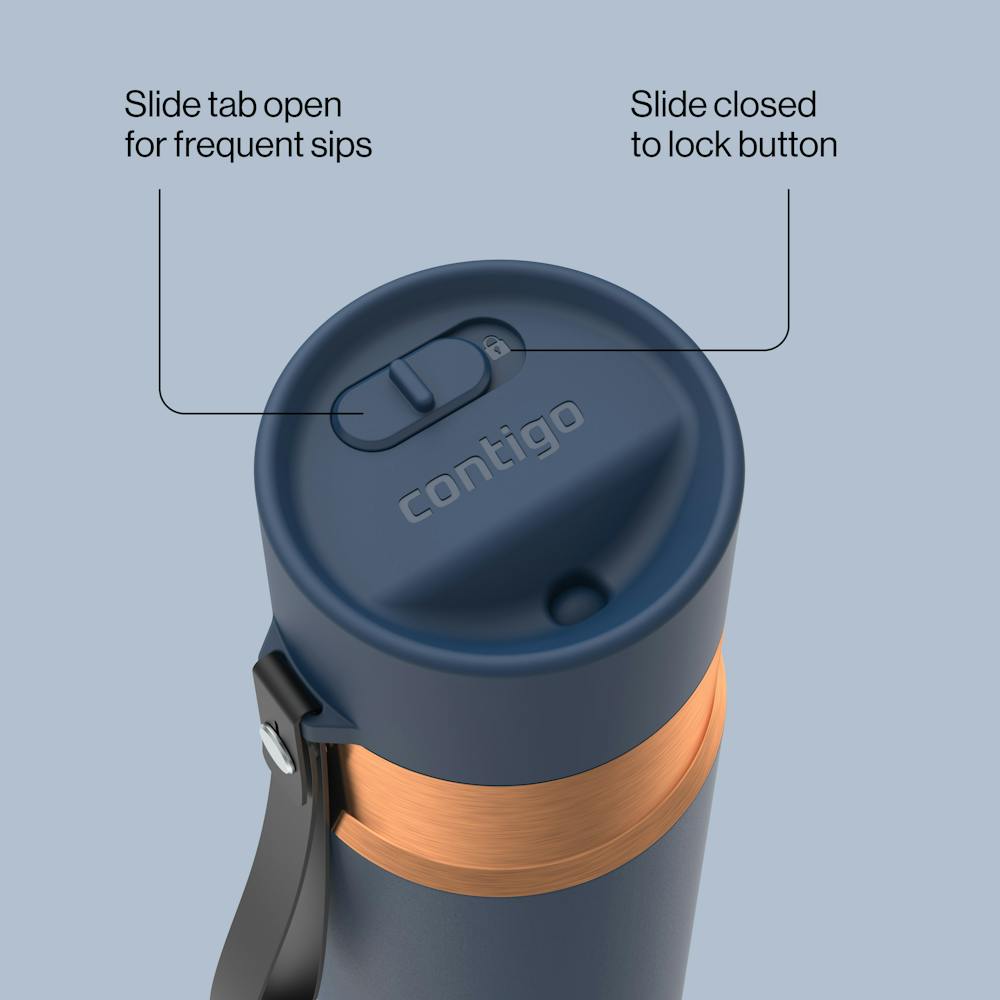 24 oz AutoSeal® Bottle - Abyss Bronze