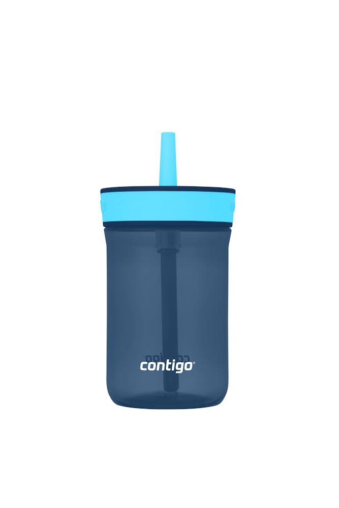 Kids Leighton Spill-Proof Tumbler with Straw, 14oz., 2-Pack - Blueberry & Blue Raspberry