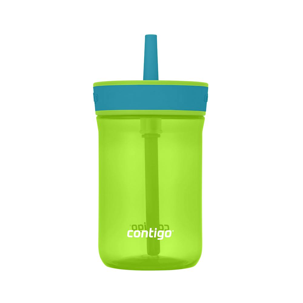 Kids Leighton Spill-Proof Tumbler with Straw, 14oz., 2-Pack - Cool Lime Juniper