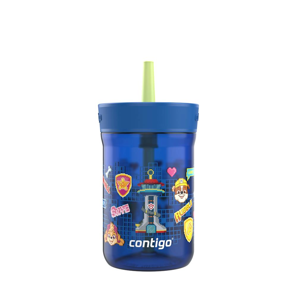 Kids Leighton Spill-Proof Tumbler with Straw, 14oz., 2-Pack - Power Pups Blue